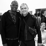 Dennis Morris and Billy Idol - Photography by Mila Reynaud