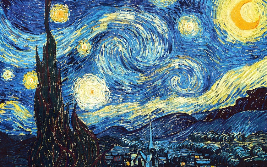 The Stary Night by Vincent Van Gogh